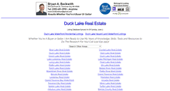 Desktop Screenshot of ducklake4sale.info